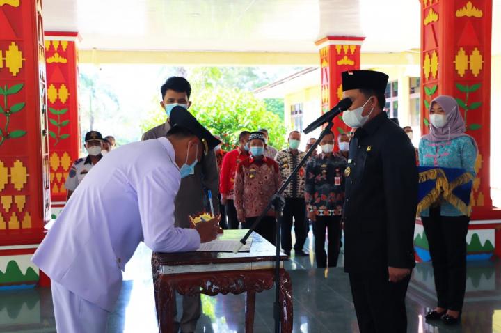Sejumlah Pejabat Eslon IV dan III Pemkab Lambar Diroling